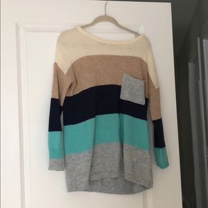 Boutique Color block sweater